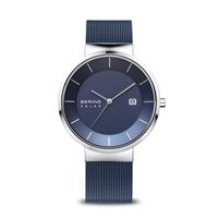 Orologio Bering Uomo Slim Solar Watch in Acciaio 14639-307 - 14639-307